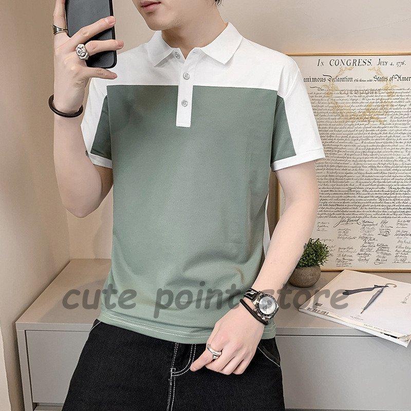 白ポロシャツ ゴルフウェア メンズ 半袖 おしゃれ 紳士 トップス ポロシャツ 配いろ 冷感 ゴルフシャツ 40代 Cu7qxzbgpq Xone Gg