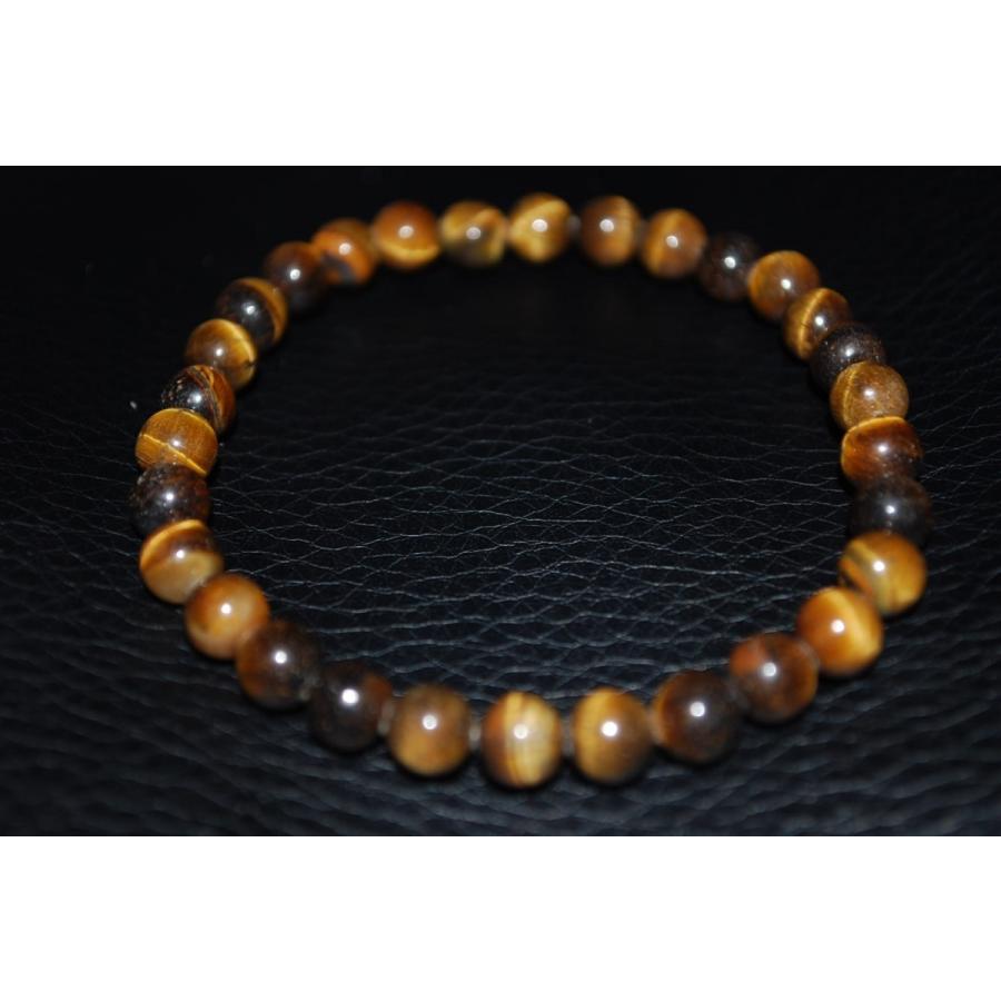 タイガーアイブレスレット 6ｍｍ玉 金運 最強 お守り かわいいアジエンテイスト 数珠 ポイント消化 As053 Huku Suke 通販 Yahoo ショッピング
