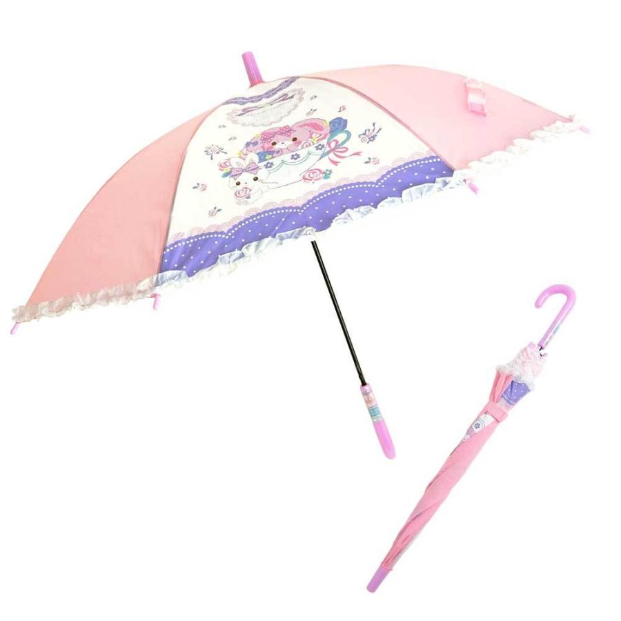 Sanrio サンリオ ぼんぼんりぼん 1コマ Poe ジャンプ 長傘 50cm 子供 傘 キャラクター キッズ ジュニア 女の子 女児 ガール フリル コンビ スクール 小学生 透明 g 服雑屋 通販 Yahoo ショッピング