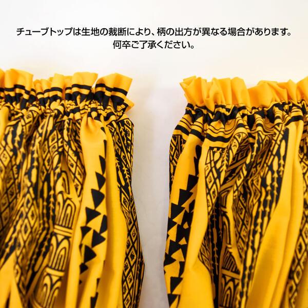 フラダンス衣装 チューブトップ ハワイ フラトップス ショート丈 へそ