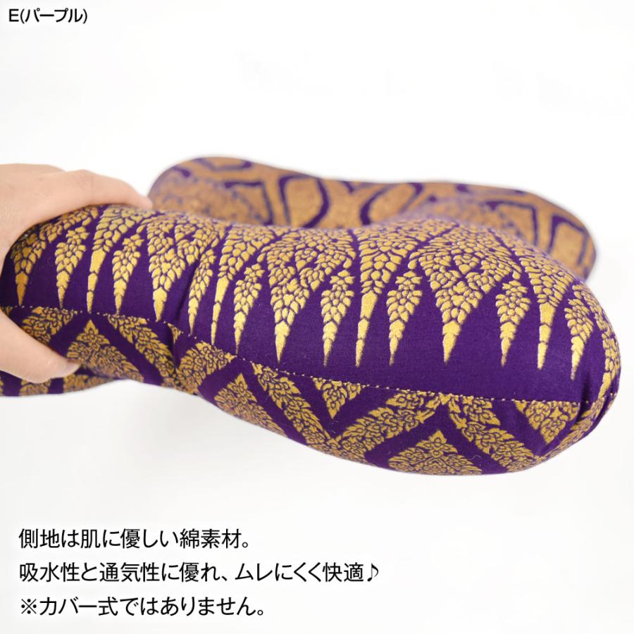 アジアン柄 うつぶせ枕 顔まくら 穴あき クッション マッサージ枕 整体
