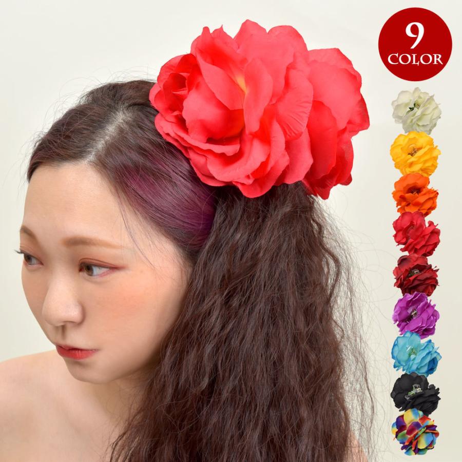 薔薇ヘアクリップ 大made in France 薔薇ヘアクリップ 大 made in France
