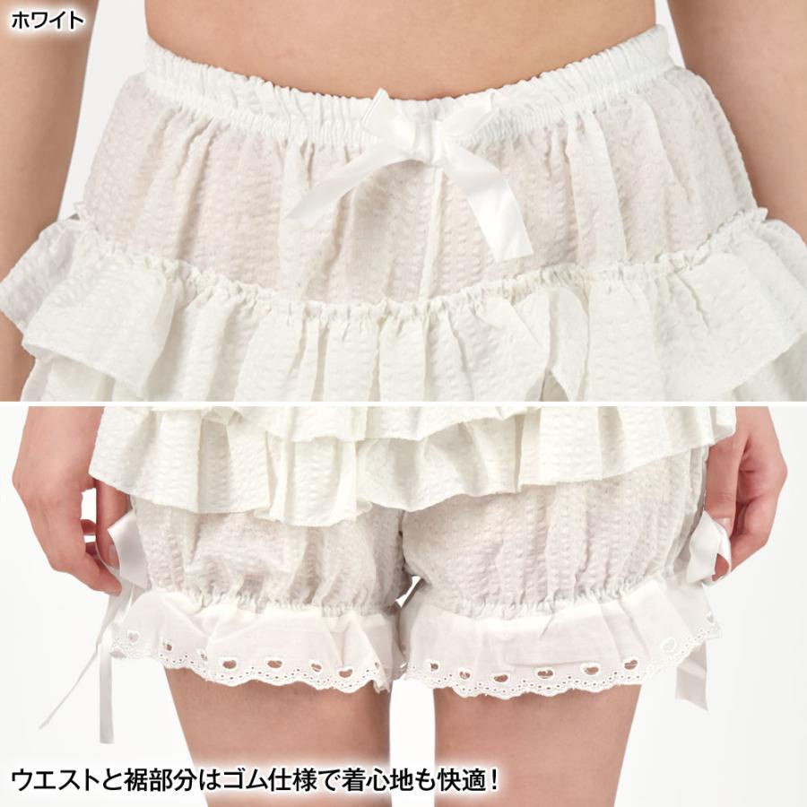 ドロワーズ ペチパンツ ペチコート かぼちゃパンツ フリル ゴスロリ