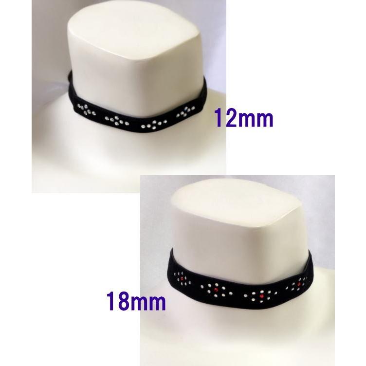 SWAROVSKI ベルベットチョーカー スワロフスキー クリスタル