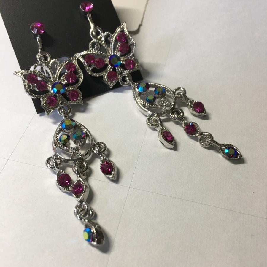 社交ダンス　ラテンドレス紫ストーン　ビジュー　チョーカー　イヤリング　バングル 社交ダンスラテンドレス紫ストーンビジューチョーカーイヤリングバングル