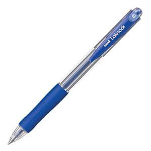 【2021 新作】 (まとめ) 三菱鉛筆 油性ボールペン VERY楽ノック 極細 0.5mm 青 SN10005.33 1本 〔×60セット〕 万年筆