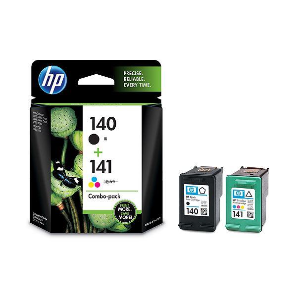 【期間限定お試し価格】 HP HP140/141プリントカートリッジ 黒・カラー CN711AA 1箱(2個:各色1個) トナーカートリッジ