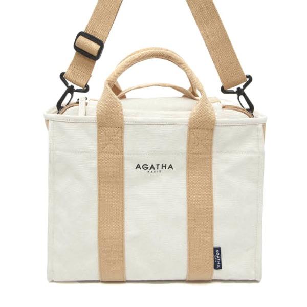 卸売 AGATHA（アガタ）AGT202-522 ショルダーストラップ付キャンバストートバッグ ウエスト、ヒップバッグ