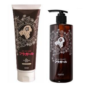 【公式】フラガール カラートリートメント＆カラーキープシャンプー セット　送料無料 白髪染め 白髪ぼかし ジアミンフリー ノンシリコン　パラベンフリー の商品画像