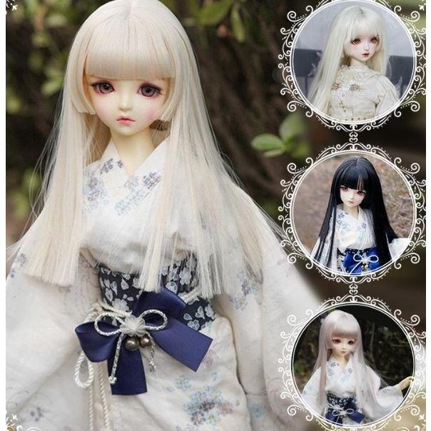 送料無料 bjd ドールヘアーウイッグ ドールかつら 1/6 人形ウイッグ