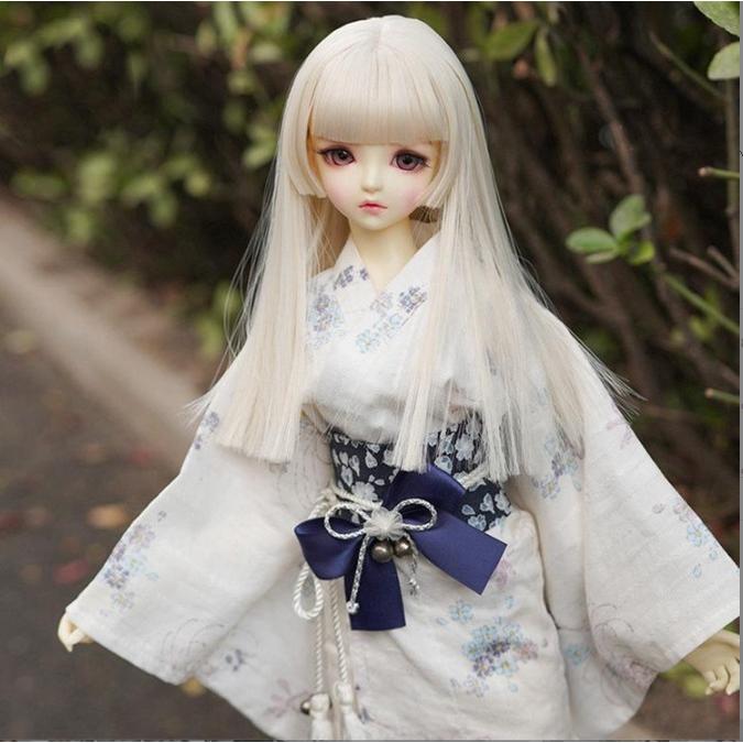 送料無料 bjd ドールヘアーウイッグ ドールかつら 1/6 人形ウイッグ
