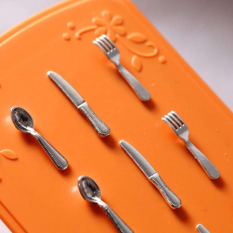 送料無料 ミニチュア 雑貨 ナイフ スプーン フォーク カトラリー