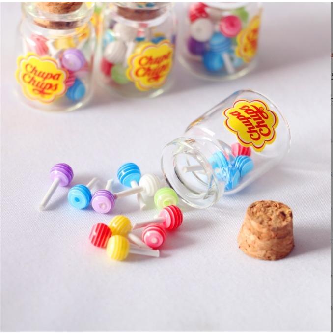 送料無料 ミニチュア 雑貨 瓶入り キャンディ キャンディー ドール