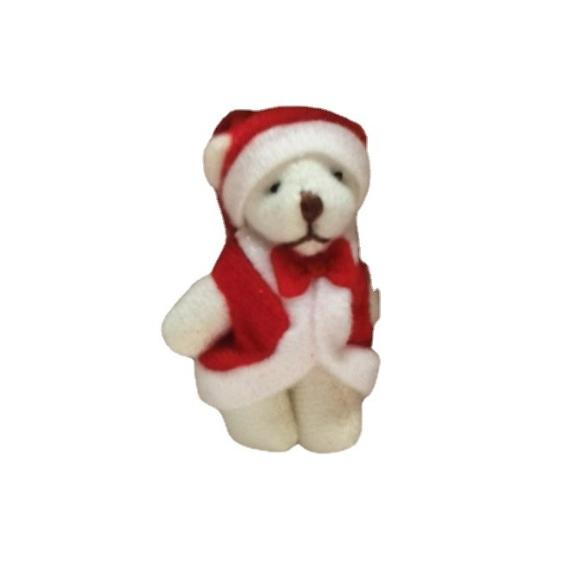 ミニチュア 雑貨 クリスマスのクマ くま 熊 くまのぬいぐるみ ドール