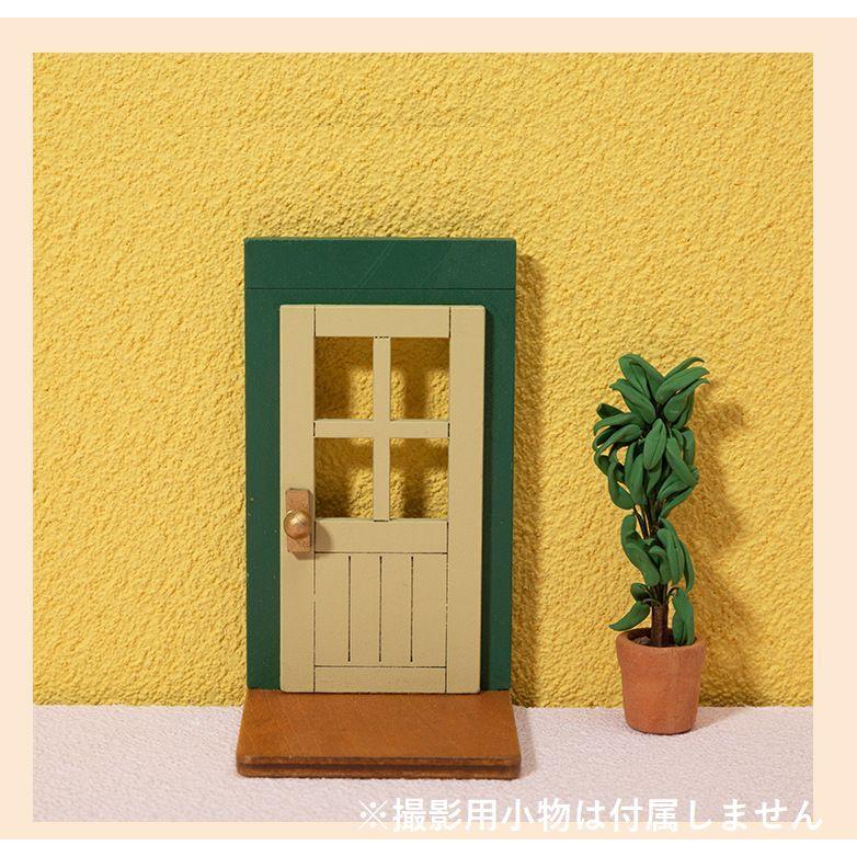 ミニチュア 雑貨 木製ドア 扉 ドールハウス キット 家具 木製 1/12