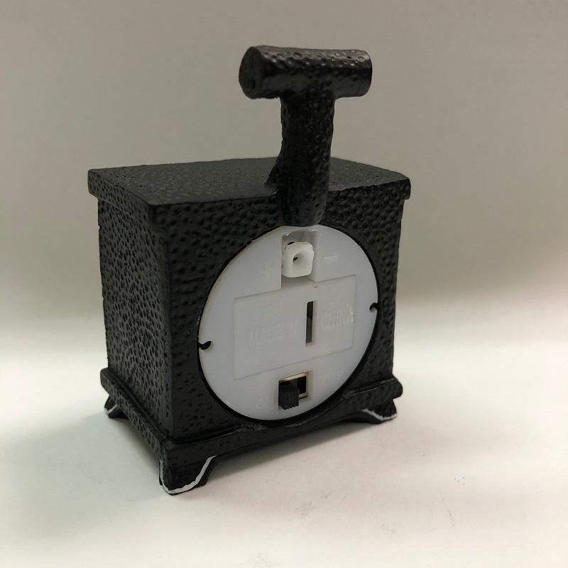ミニチュア 雑貨 光る 金属製暖炉 暖炉 電池式 ドールハウス キット