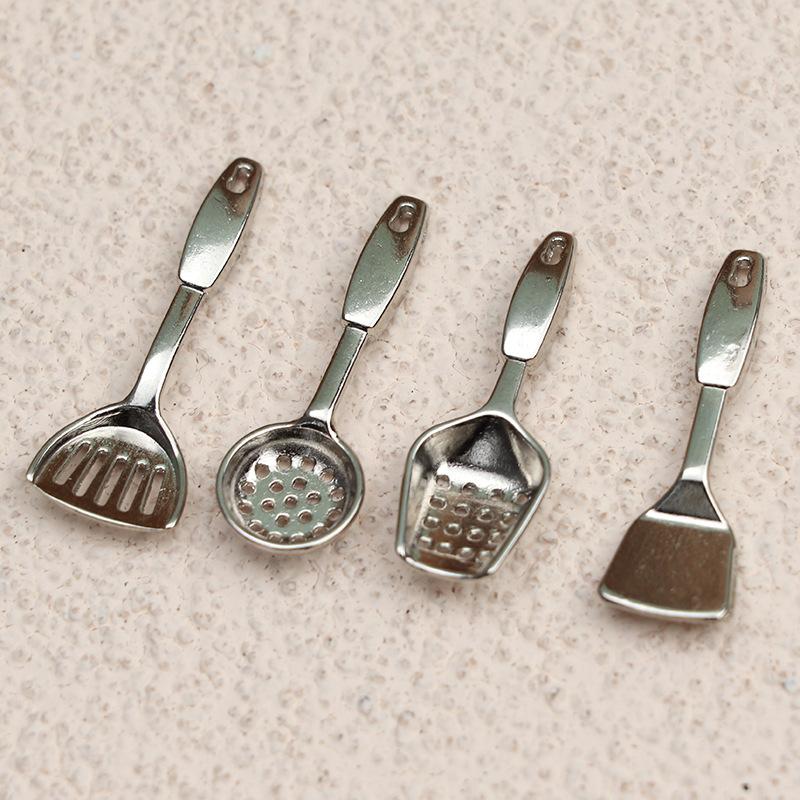 ミニチュア 雑貨 キッチンツール 4点セット ターナー キッチン用品