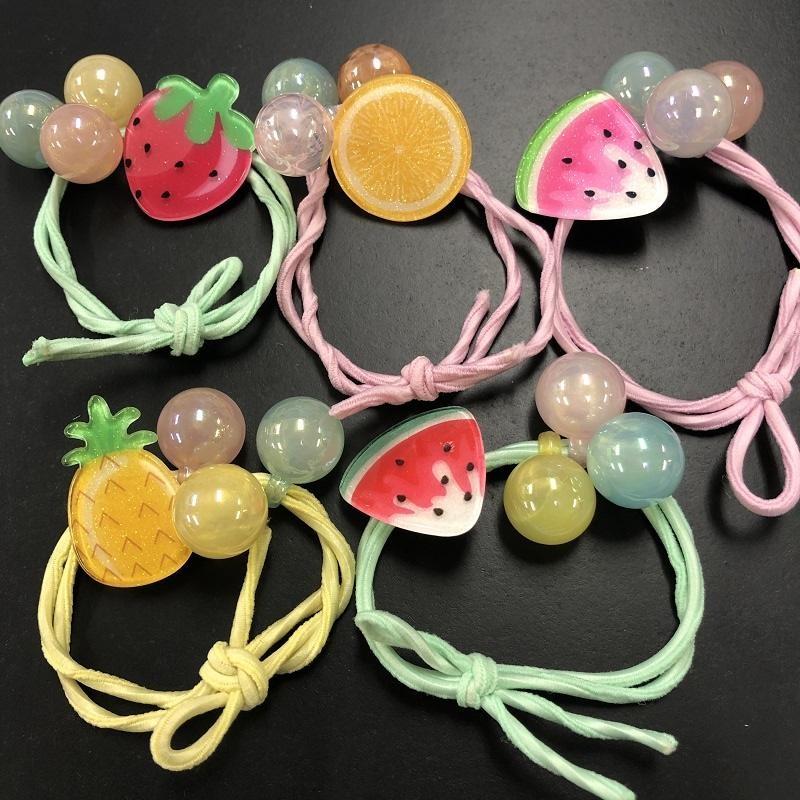 フルーツヘアゴム 半円形 楽天市場】フルーツ ヘアゴム 刺繍 入り BLAZE ヘアアクセサリー