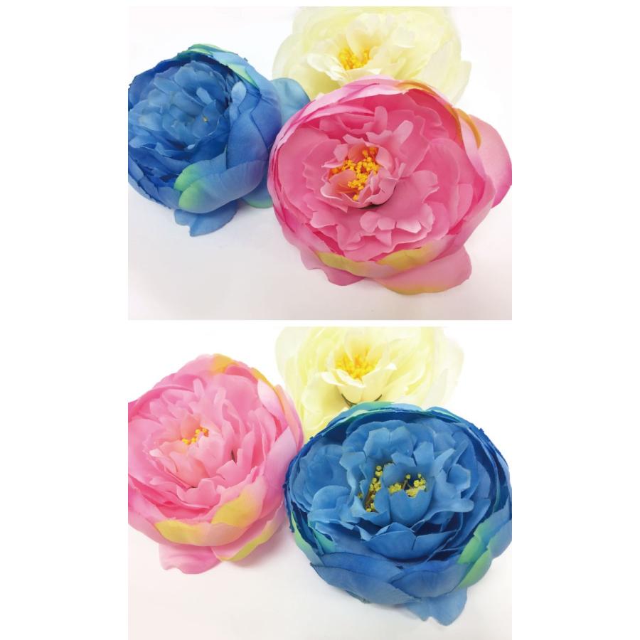 特大サイズ 造花ヘアクリップ コサージュ 花 フラワー 大きい ビッグサイズ 大きめ 花かんむり お出かけ デート 花火 浴衣 ブローチ フェス イベント ファンシーアクセのhumming F 通販 Yahoo ショッピング