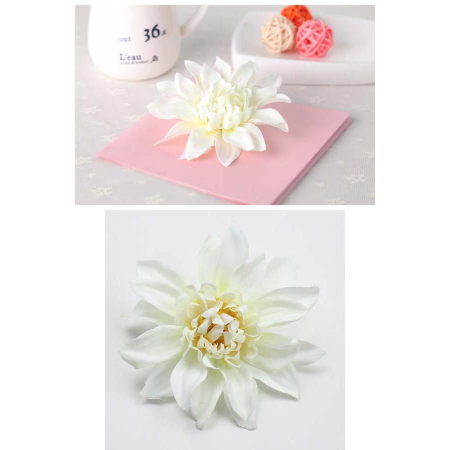 特大 造花 ヘアクリップ ダリア コサージュ フラワー 大きい ビッグサイズ 花かんむり 浴衣 フェス イベント ファンシーアクセのhumming F 通販 Yahoo ショッピング