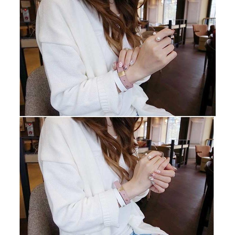 送料無料 ダブル パール リング 指輪 フリーサイズ 可愛い