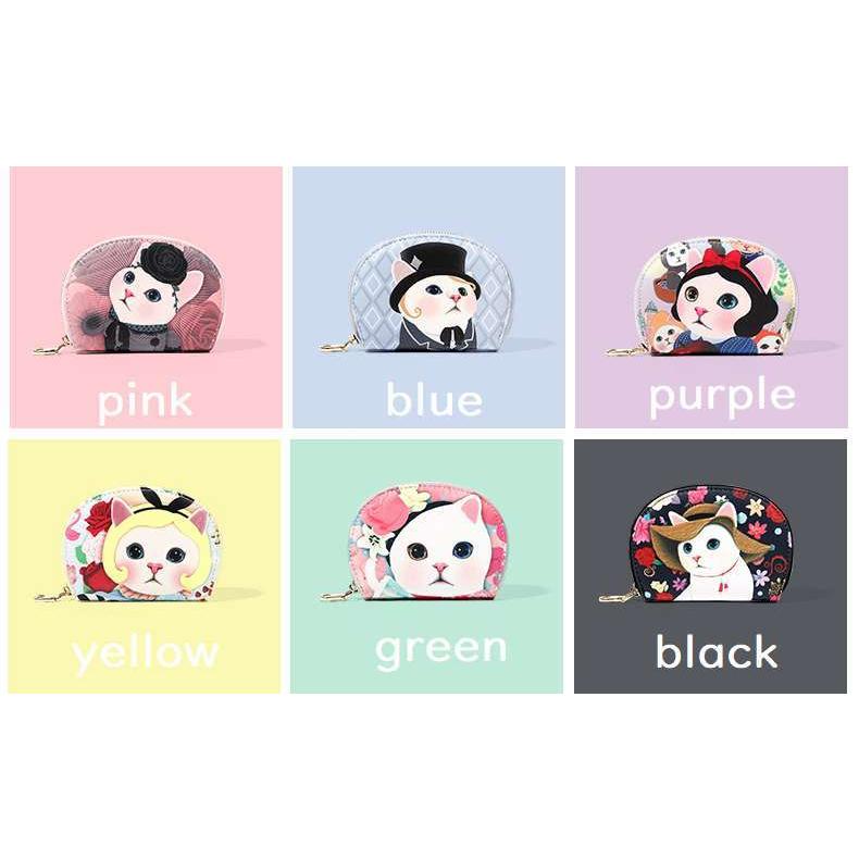 送料無料 猫 の 小銭入れ 財布 コインパース 面白グッズ ユニーク マルチポーチ ケース ポーチ 小物入れ 学生 可愛い 韓国 メイク ファンシーアクセのhumming F 通販 Yahoo ショッピング