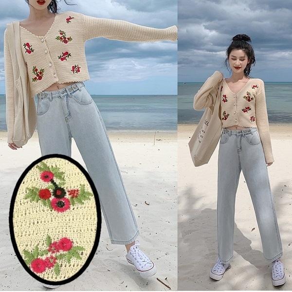 送料無料 ショート丈 カーディガン 長袖 アウター トップス 春