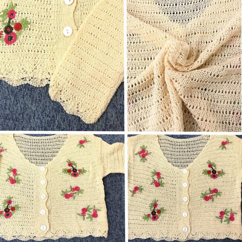 送料無料 ショート丈 カーディガン 長袖 アウター トップス 春 夏