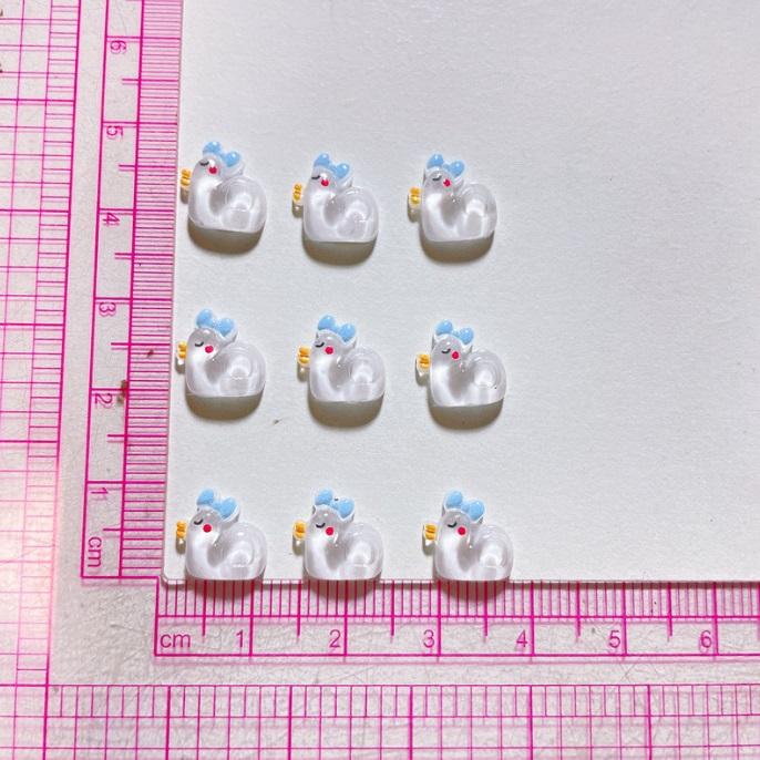 送料無料 ネイルチップ ネイルパーツ 20個セット くま 怪獣 面白