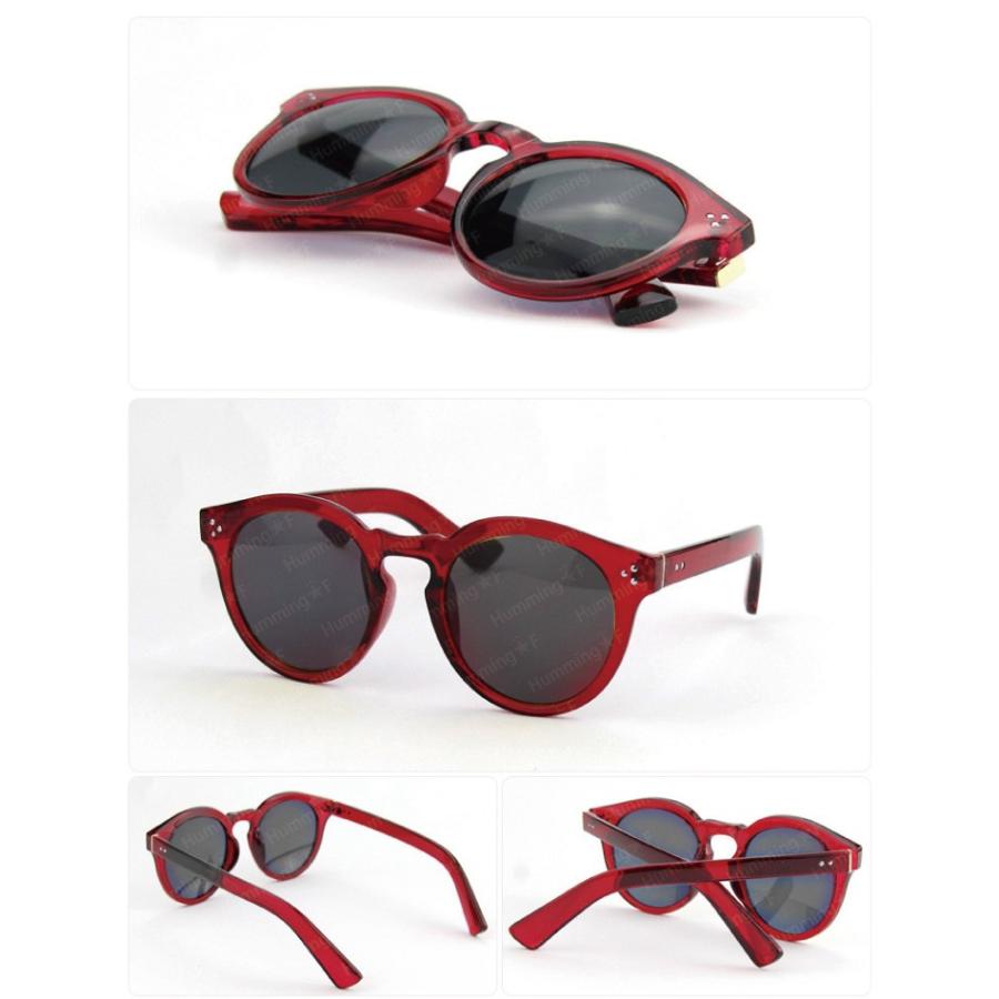 送料無料 クリアフレーム サングラス レインボー ミラーレンズ UV