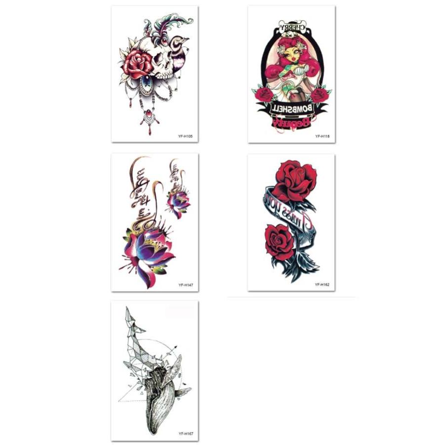 Tattooシール 落書き風 ワンポイント タトゥ やみかわいい ゆめかわいい 今コレ フェス イベント ファンシーアクセのhumming F 通販 Yahoo ショッピング