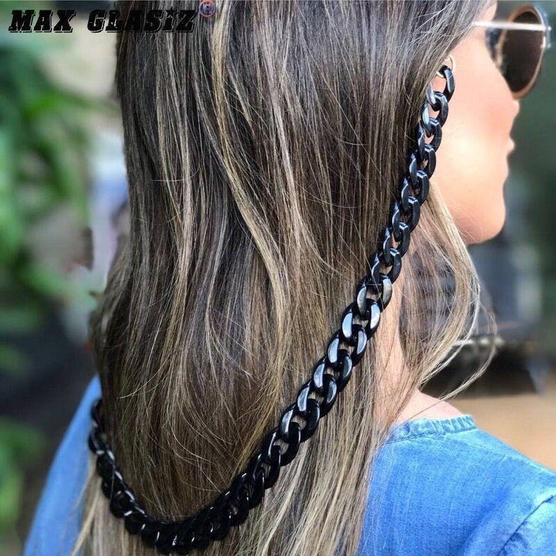 送料無料 極太カラフル眼鏡チェーン メガネチェーン メガネストラップ