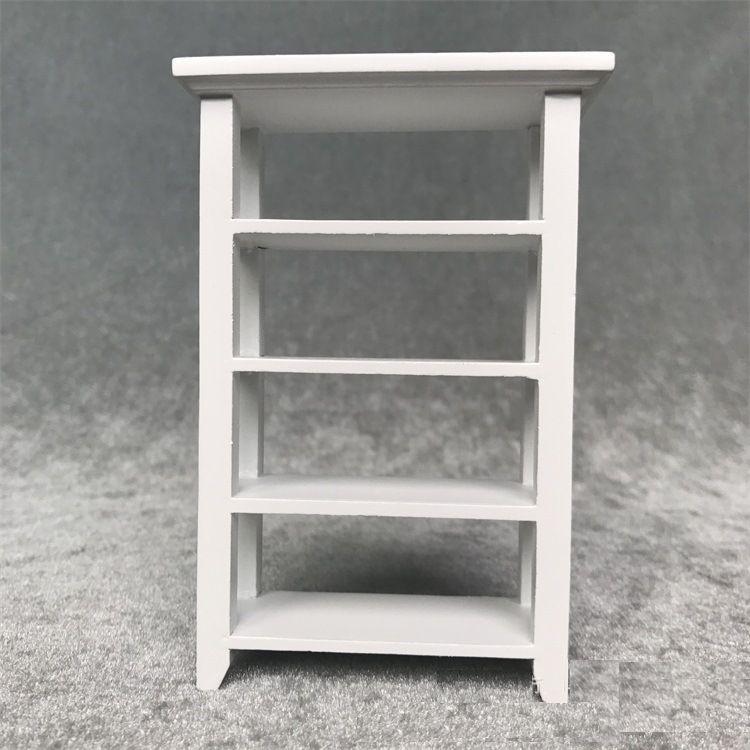 送料無料 ミニチュア 雑貨 棚 ドールハウス キット たな 本棚 飾り棚
