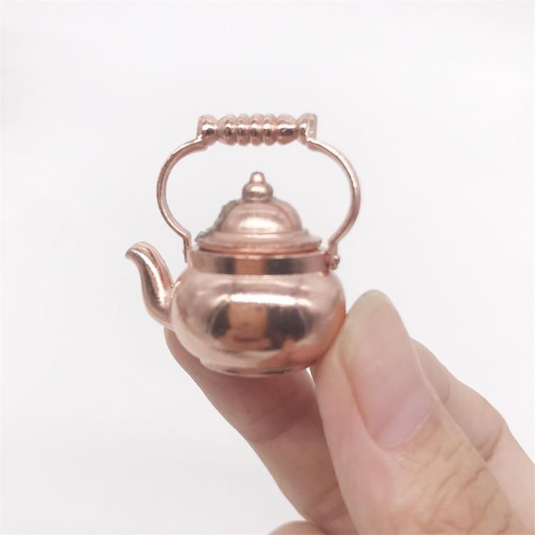 送料無料 ミニチュア 雑貨 やかん ドールハウス キット ケトル 台所 1