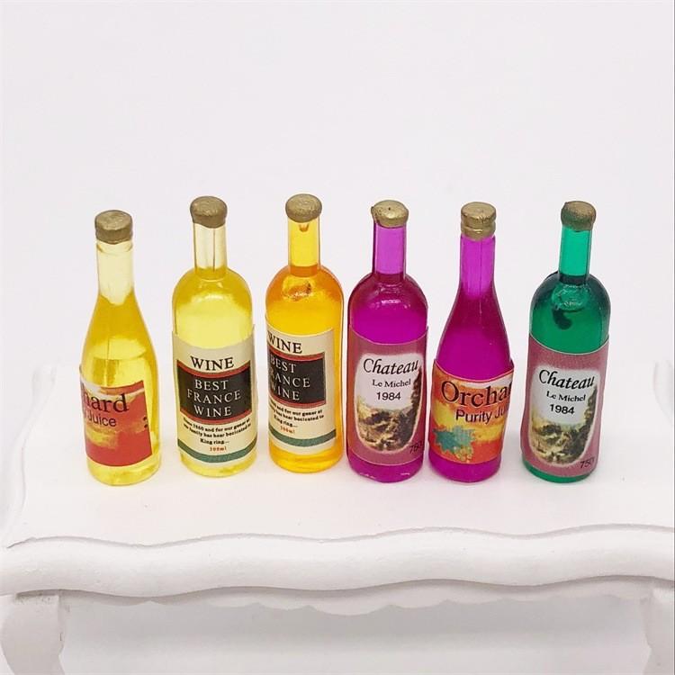 送料無料 ミニチュア 雑貨 ボトルセット 瓶 1/12 ドールハウス キット