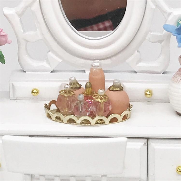 ミニチュア ドールハウス 小物 アンティーク 化粧品 雑貨