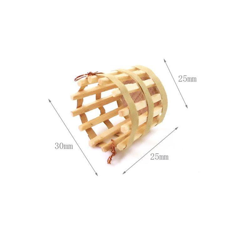 送料無料 ミニチュア 雑貨 かご ドールハウス キット 籠 バスケット