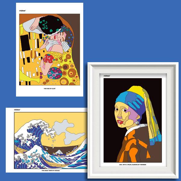 塗り絵 マスターピース カラーリングブック 名画 イラスト 大人 趣味 Diy ファンシーアクセのhumming F 通販 Yahoo ショッピング