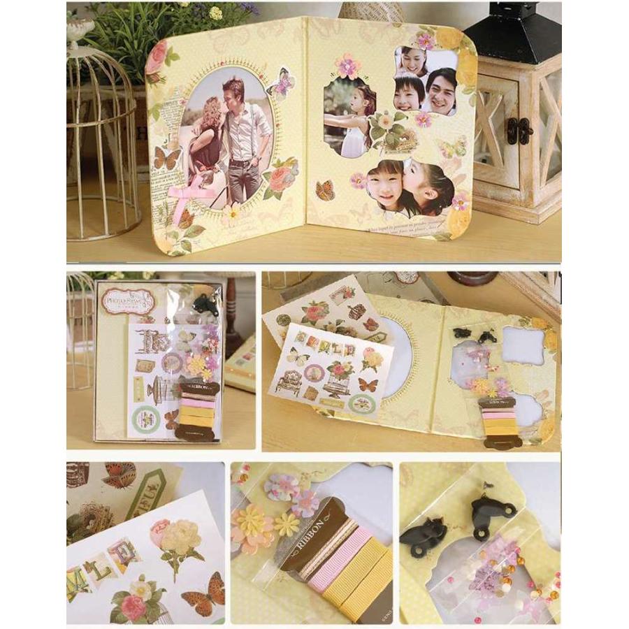 Diy フォトフレーム キット アルバム ベビー 写真 ギフト ハンドメイド ファミリー カラフル 可愛い ギフト ホビー 手芸 趣味 ファンシーアクセのhumming F 通販 Yahoo ショッピング