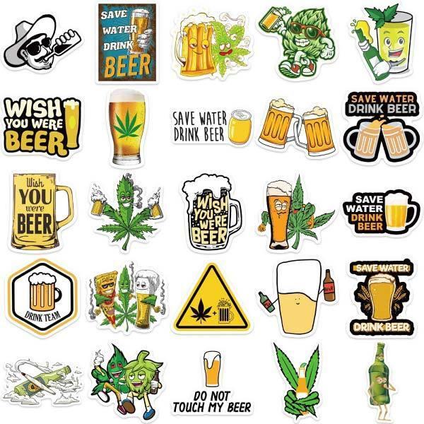 期間限定特別価格ステッカー ビール シール コラージュ ラッピング