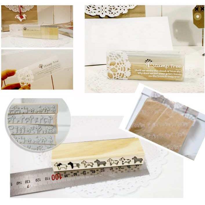 さとちん Ladurée 木製スタンプセット 3個 さとちん様専用 Ladurée