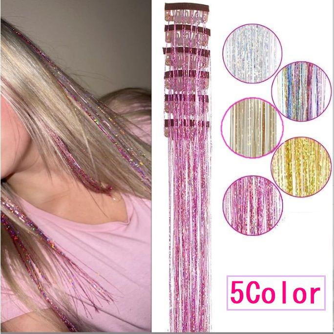 送料無料 エクステ ヘアカラー 6個セット イベント ライブ パーティー