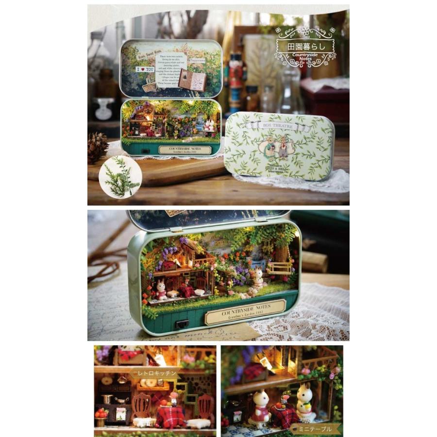 ミニチュア ドールハウス キット ドールハウスキット 手作り 木製