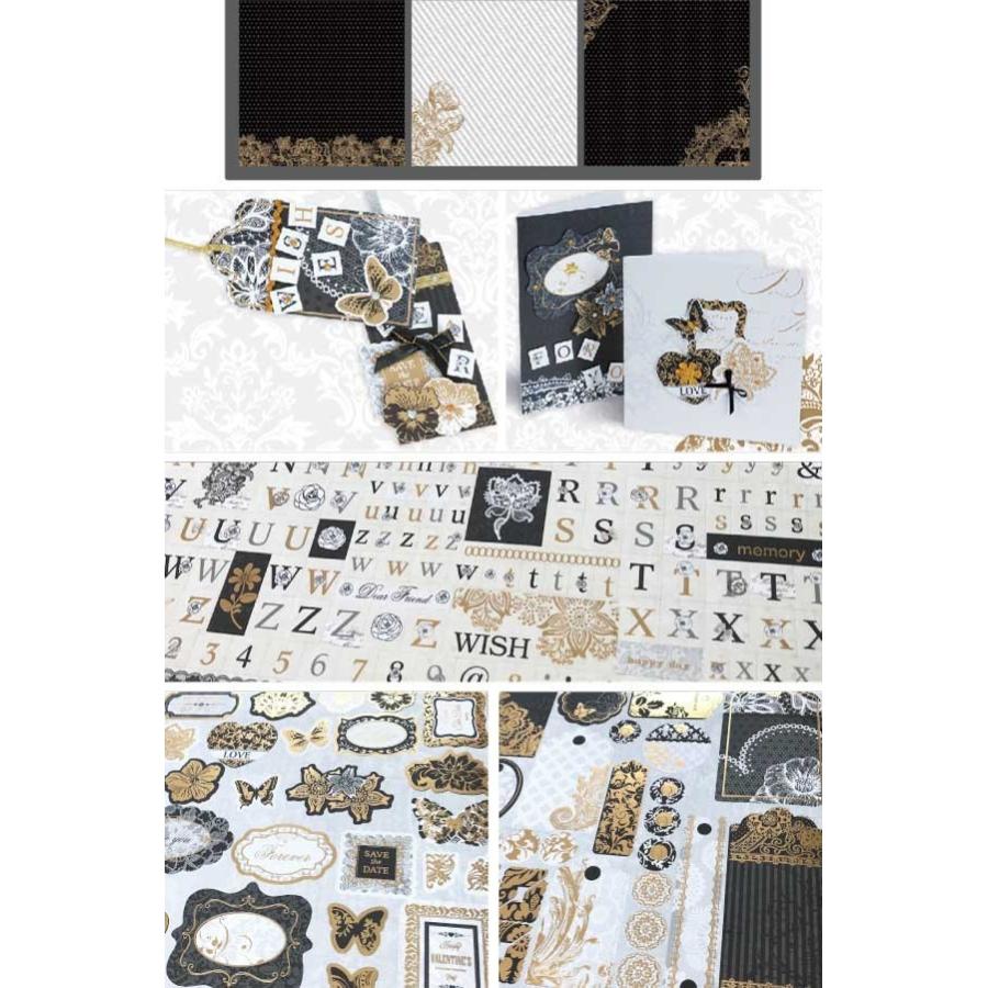 紙もの★Bページ デコレーション ペーパー ブック B ラッピング デコ カラフル