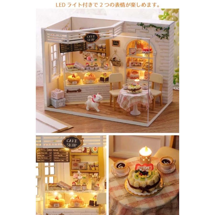 ドールハウス キット 手作り 子供 ミニチュア ドールハウスキット 木製