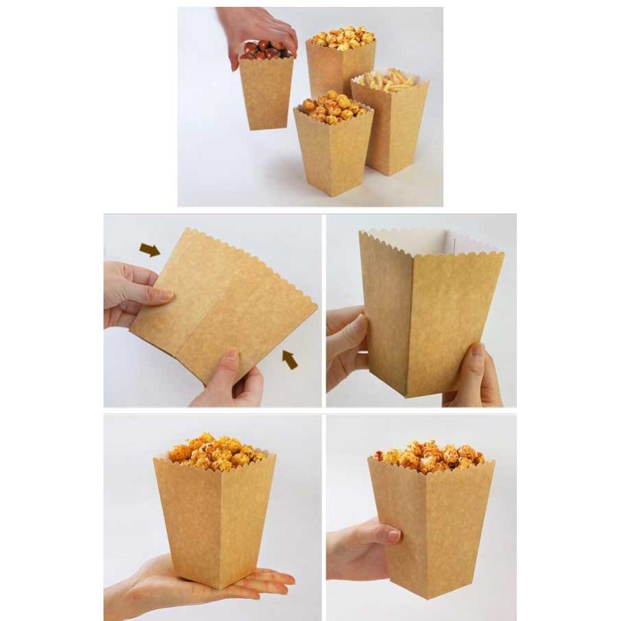 完売 ポップコーンカップ 紙製 6枚入 紙コップ ポップコーン バケット 調理 ラッピング パーティー お花見 ピクニック ファンシーアクセのhumming F 通販 Yahoo ショッピング