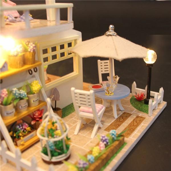 ミニチュア ドールハウス 防塵カバーなし キット ドールハウスキット
