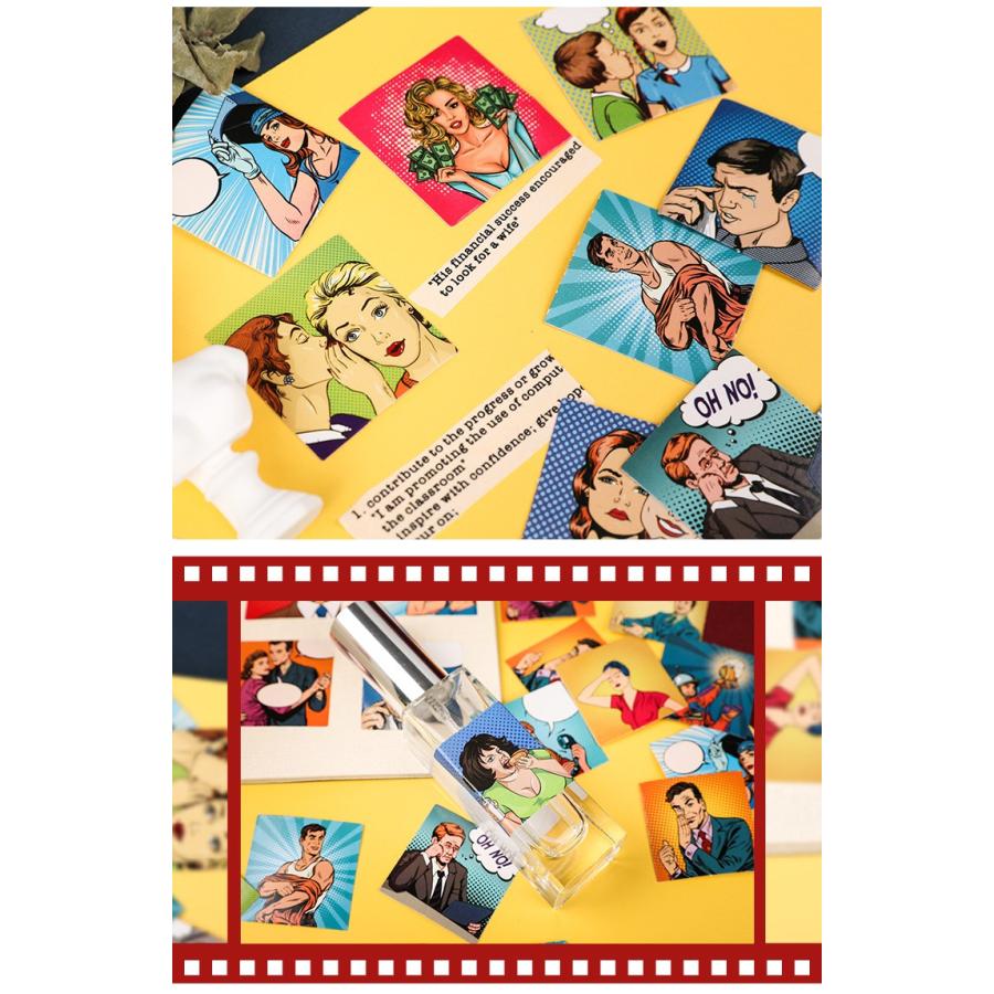 アメコミ 面白 フレーク シール 昔風 オールディーズ ステッカー メッセージカード ラッピング プレゼント スケジュール ファンシーアクセのhumming F 通販 Yahoo ショッピング