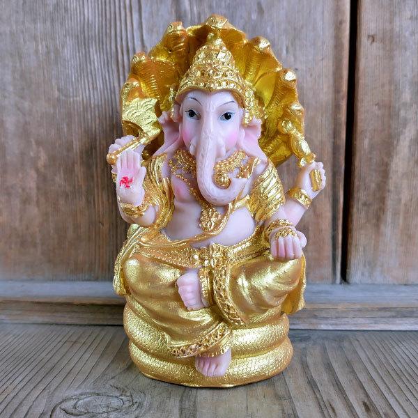 フィギュア 仏像 歓喜天 仏教 置物 ガネーシャ 人形 インテリア