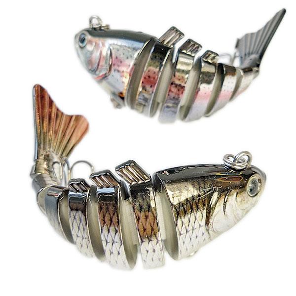 ジョイントルアー メタリック ハードルアー フィッシング ルアー 釣り